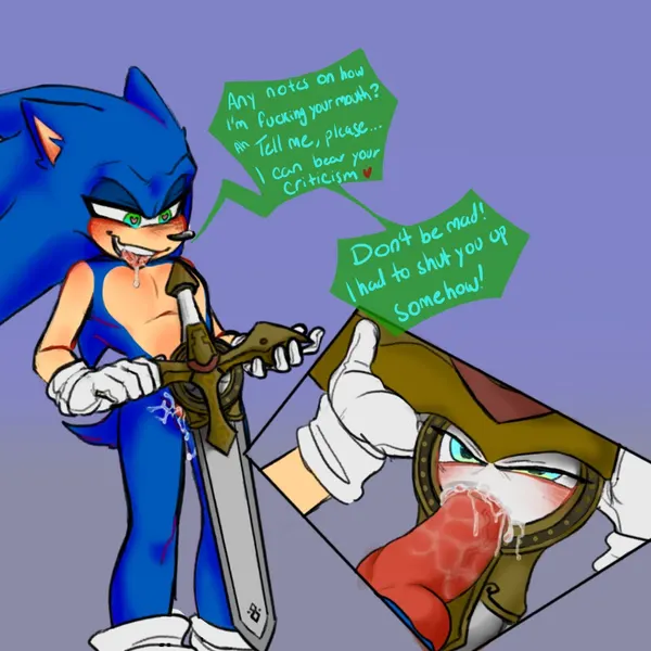 caliburn, sonic the hedgehog (sega, sonic and the black knight) created by ggs busyrn