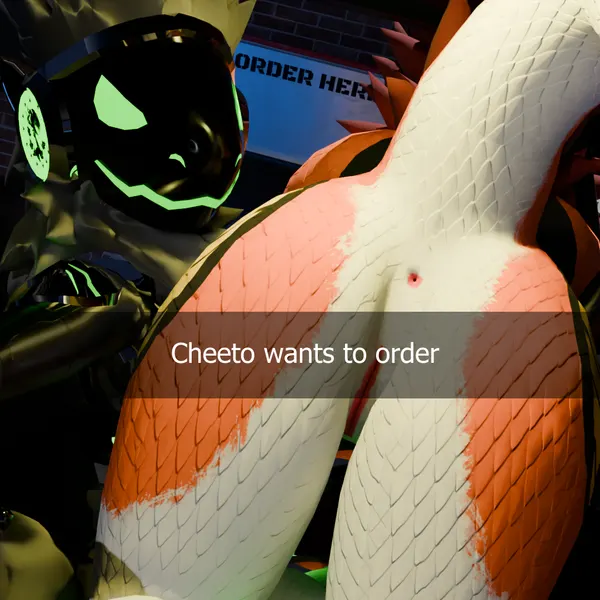 cane9, yuri chacal (he wants to order, mythology) created by vibincane9