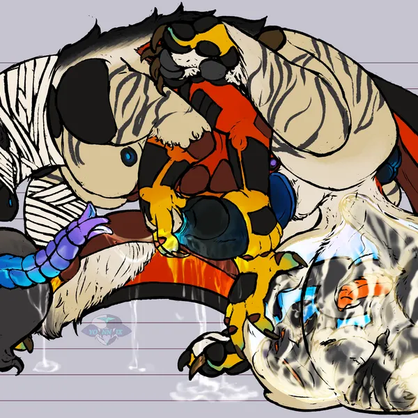centignoll (demon1forestrp), ignus (ignus vam) created by yonnixart