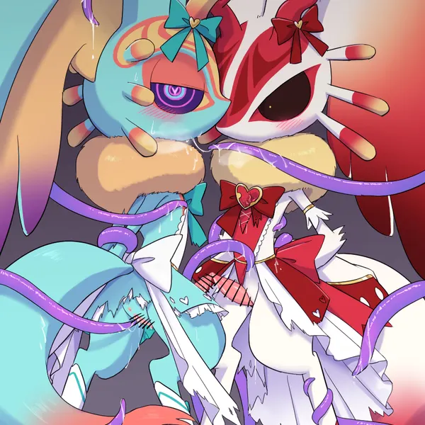 chaos elfilis, fecto elfilis (kirby (series), kirby and the forgotten land) created by amateru kai