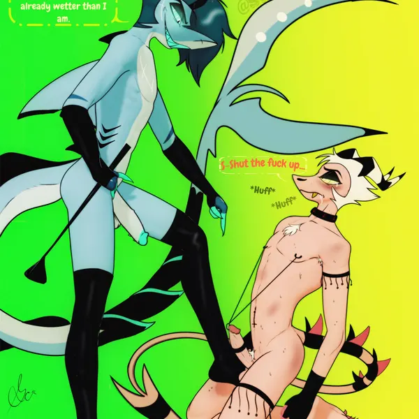 chazwick thurman, striker (helluva boss) (hellaverse, helluva boss) created by suicidedragon