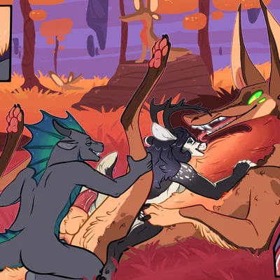 cherno (sarkethus), emerson (edef) (mythology) created by meldritchhorror