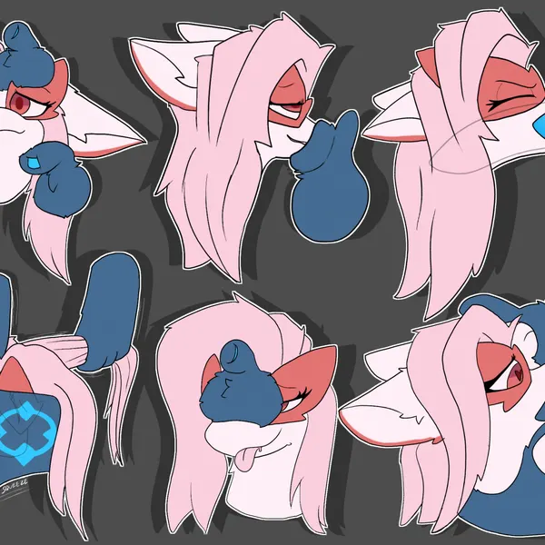 cherry (ztwidashz), nuke (stealthyspirit) (nintendo, pokemon) created by stealthyspirit