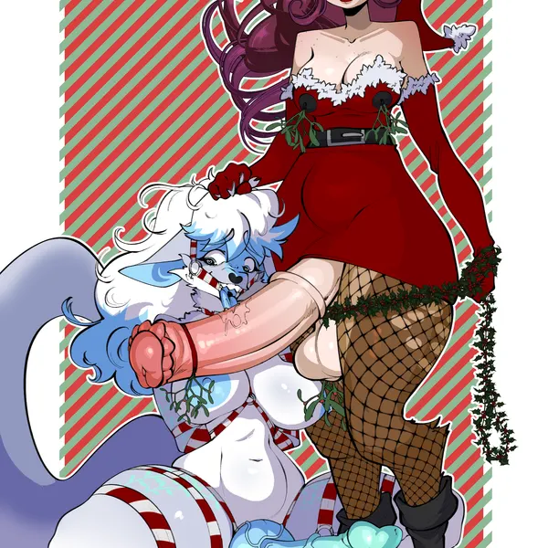 christmas created by frozenartifice