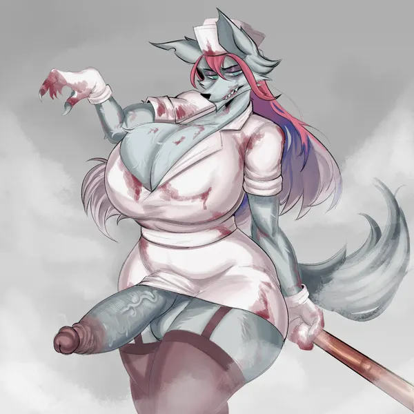 coldy the wolf (konami, silent hill) created by spelledy