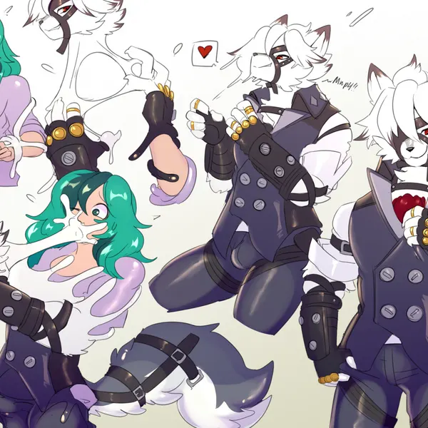 dan (danilokumriolu), von lycaon (mihoyo, zenless zone zero) created by danilokumriolu