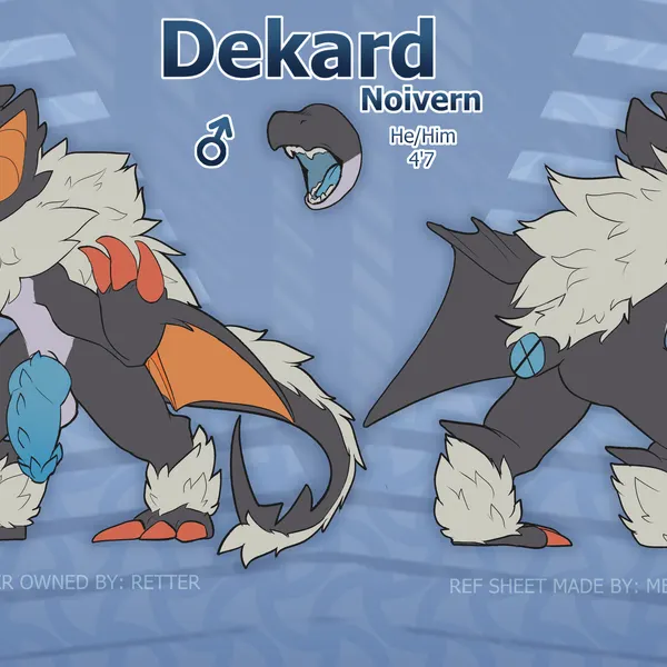 dekard (overgrown lizards) (nintendo, pokemon) created by mendobear
