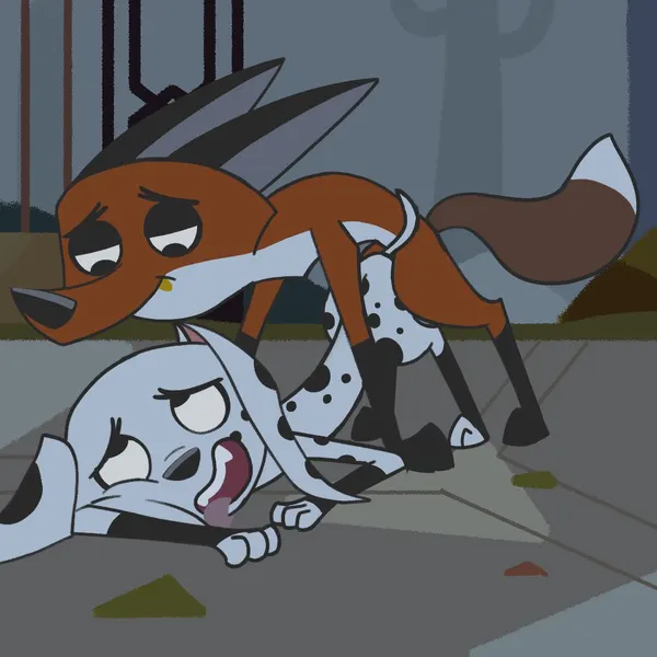 dolly (101 dalmatians), fergus (101 dalmatians) (101 dalmatian street, 101 dalmatians)