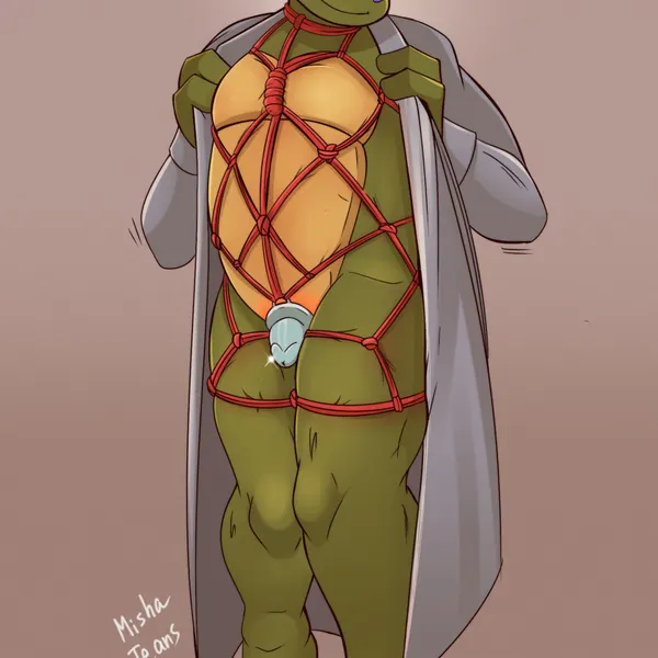 donatello (tmnt) (teenage mutant ninja turtles) created by mishajeans