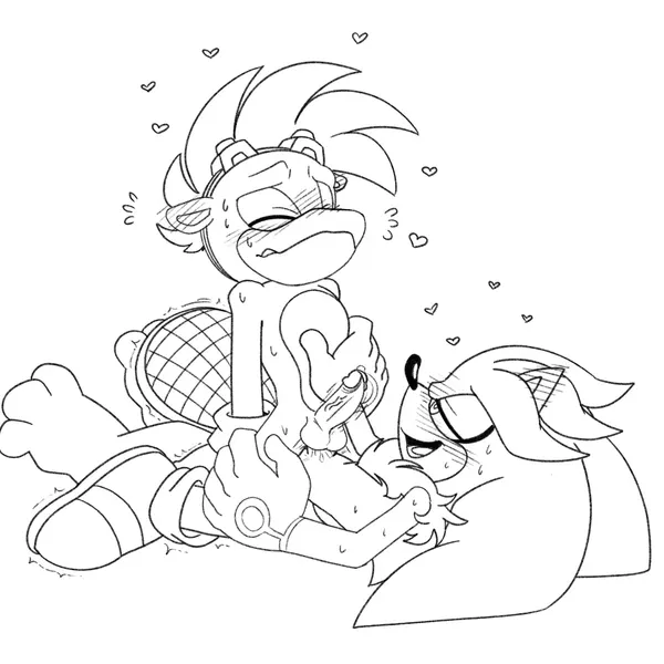 duck platypus, silver the hedgehog (archie comics, sega) created by shenadical