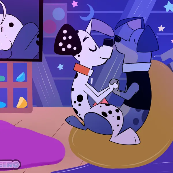 dylan (101 dalmatians), spencer (101 dalmatians) (101 dalmatian street, 101 dalmatians) created by foxretro