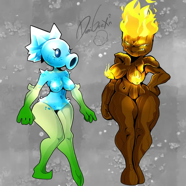 electronic arts, plants vs. zombies created by danigrex2n