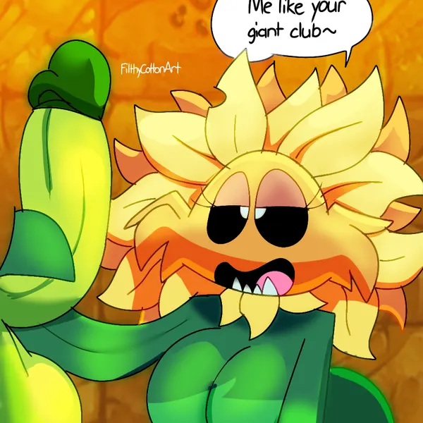 electronic arts, plants vs. zombies created by filthycottonart, unfortu-nate