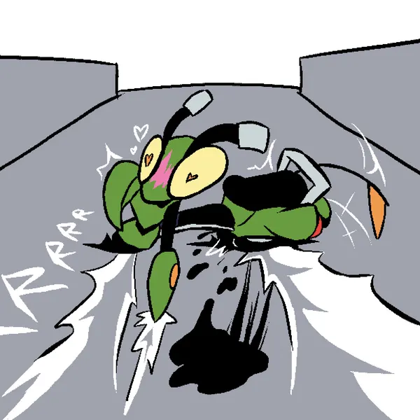 emmie (giik) (akira (film), akira slide) created by gravel pit (artist)