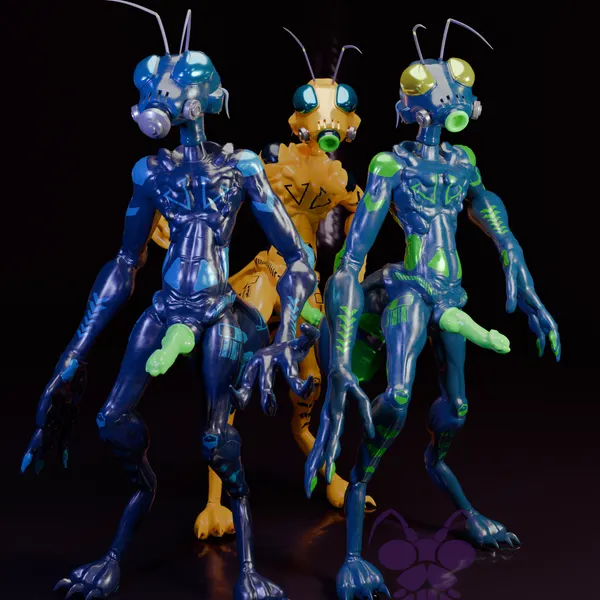 ex-oh (xenomaker) created by xenomaker (artist)