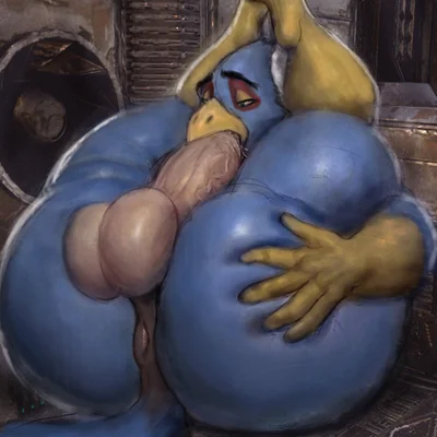 falco lombardi (nintendo, star fox) created by hohohonse