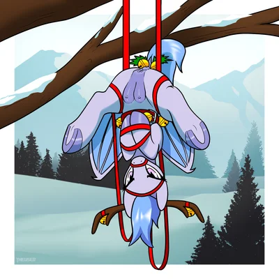 fan character, lucky roll (thebatfang) (christmas, hasbro) created by user001