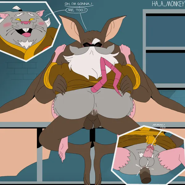 fan character, master splinter (rise of the teenage mutant ninja turtles, teenage mutant ninja turtles) created by ha a monkey