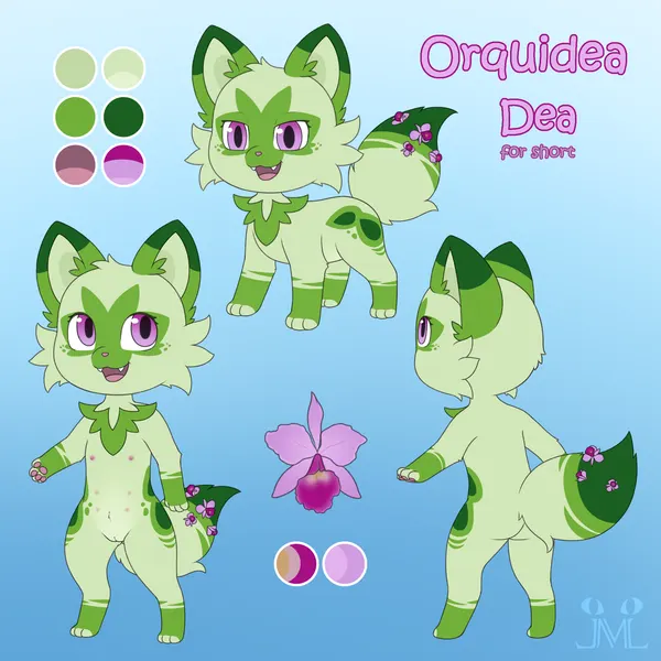 fan character, orquidea (jm-luxro) (nintendo, pokemon) created by jm-luxro