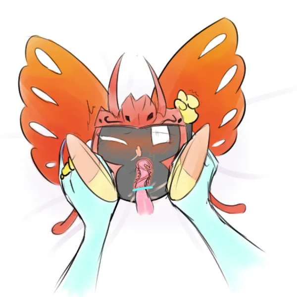 fecto elfilis, morpho knight (kirby (series), kirby and the forgotten land) created by ne (pixiv)