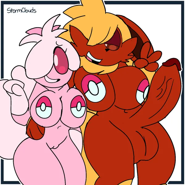 felicity (unfortu-nate), frillene (unfortu-nate) (nintendo, pokemon) created by filthycottonart, unfortu-nate