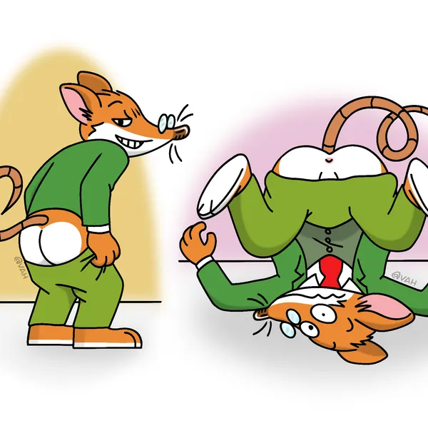 geronimo stilton (geronimo stilton (series)) created by victor the wolf (artist)