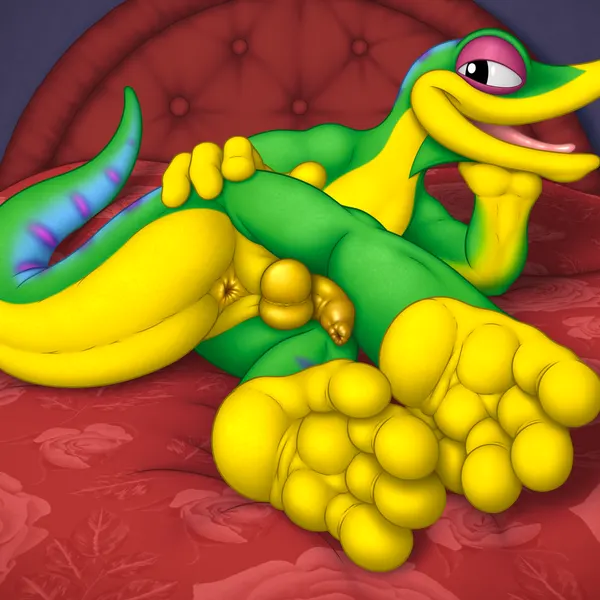 gex the gecko (gex (series)) created by dracovar valeford