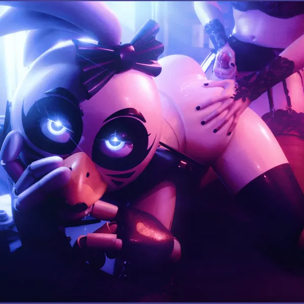glamrock chica (five nights at freddy's, five nights at freddy's: security breach) created by mrcourage616