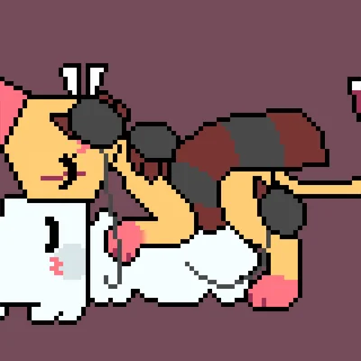 goob (dandy's world), scraps (dandy's world) (blushcrunch studio, dandy's world) created by lambby