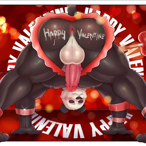 gouhin (beastars) (beastars, valentine's day) created by jirux
