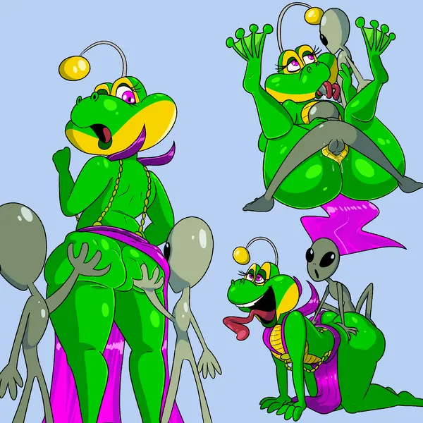 happy frog (fnaf) (five nights at freddy's, five nights at freddy's: security breach) created by impstripe