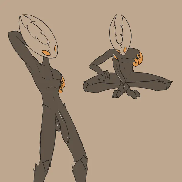 hollow knight (character) (hollow knight (franchise), team cherry) created by detrefle13
