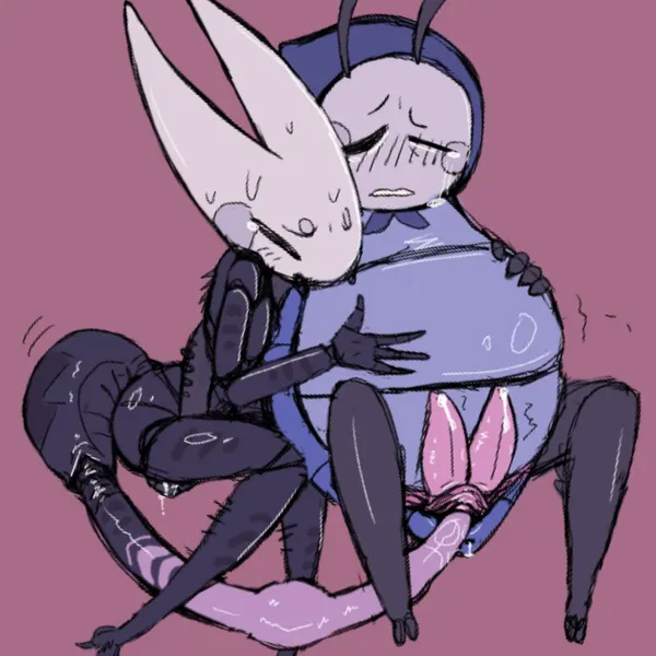 hornet (hollow knight), quirrel (hollow knight) (hollow knight (franchise), team cherry) created by splewdles