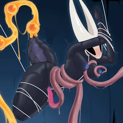 hornet (hollow knight), the infection (hollow knight) (hollow knight (franchise), team cherry) created by kurocchi131