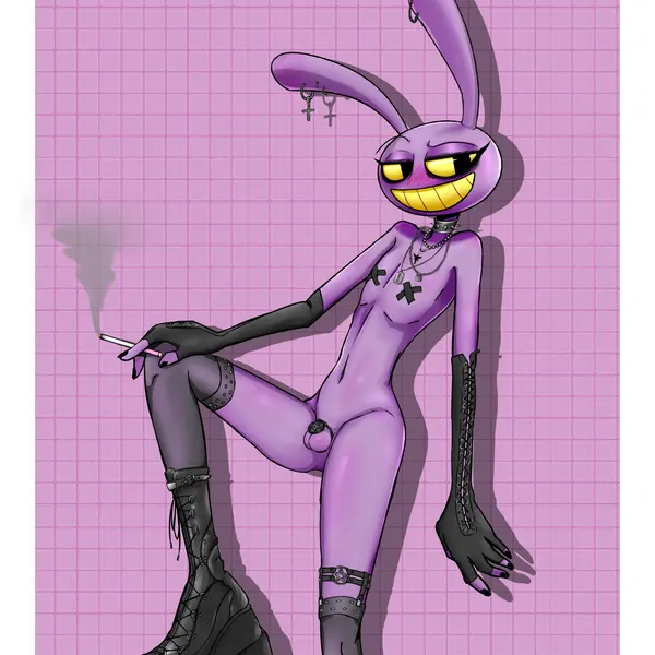 jax (tadc) (glitch productions, the amazing digital circus) created by hornyfudge