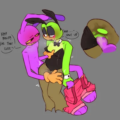 jax (tadc), ribbit (tadc) (glitch productions, the amazing digital circus) created by karnthud