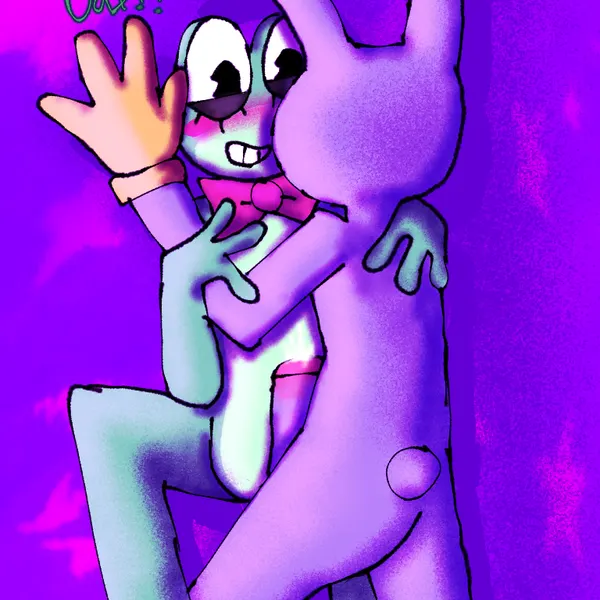 jax (tadc), ribbit (tadc) (glitch productions, the amazing digital circus) created by yoshreveluv