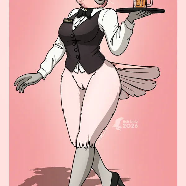 jenny (fish birb) created by fish birb