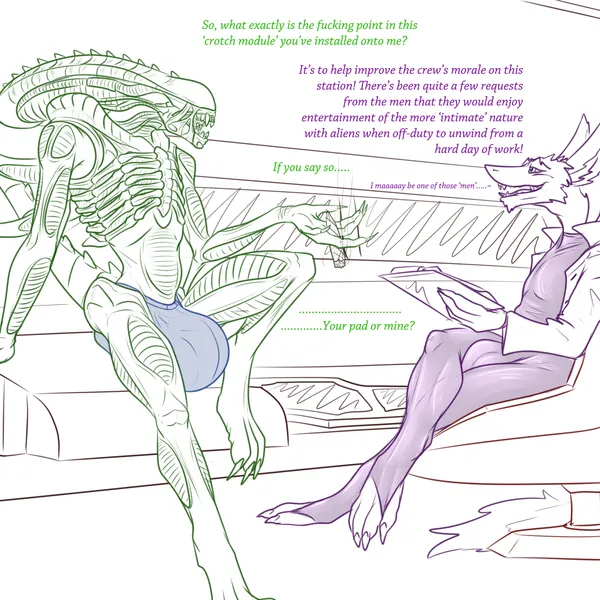 jeri (aliens), laceym (alien (franchise)) created by samagthrav2