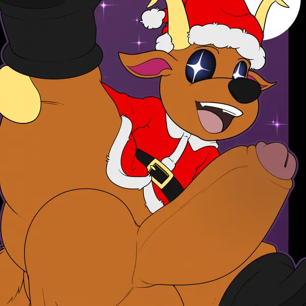 jingle (animal crossing) (animal crossing, christmas) created by ner0 kobold