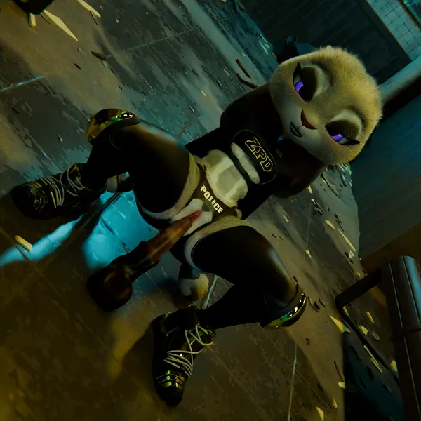judy hopps (disney, zootopia) created by fillerbread