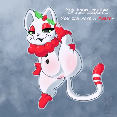 junipurr (christmas) created by mrmystery guy