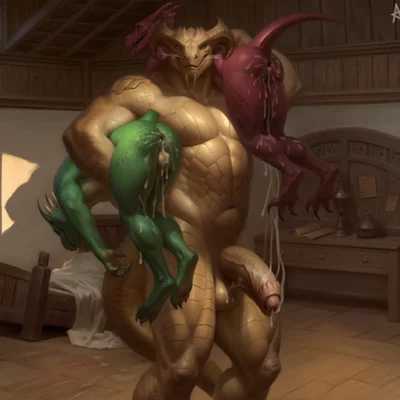 karthanax, nameless character (dungeons and dragons, hasbro) created by aduran