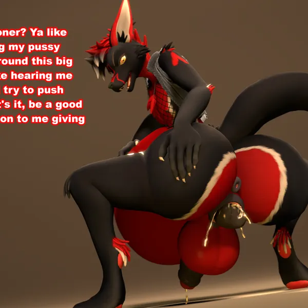knight shadowborne, wolfal created by knightsfm