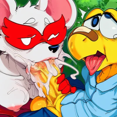 koops, ms. mowz (mario bros, nintendo) created by hellsonger