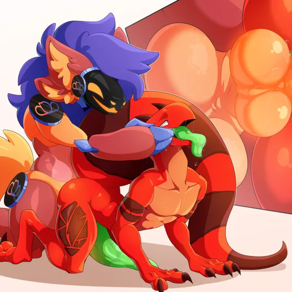 kumo (lewdchy18), rebal (malicious) created by bere dolly art