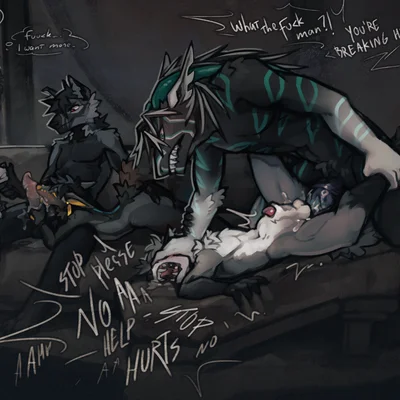 kurothepanther, myji, valkxis created by distortist