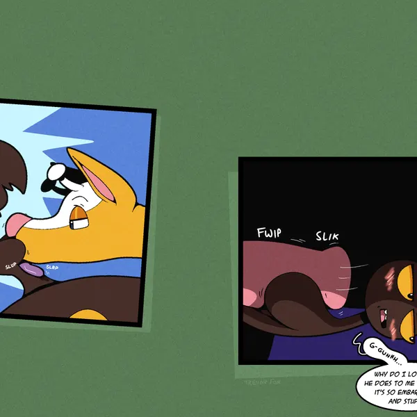 kyp (character), trevor-fox (character) (nintendo, pokemon) created by respecies