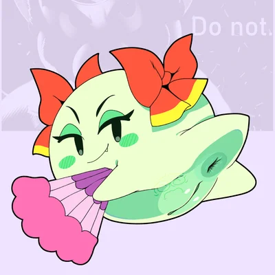 lady bow (mario bros, nintendo) created by kerotheklutz