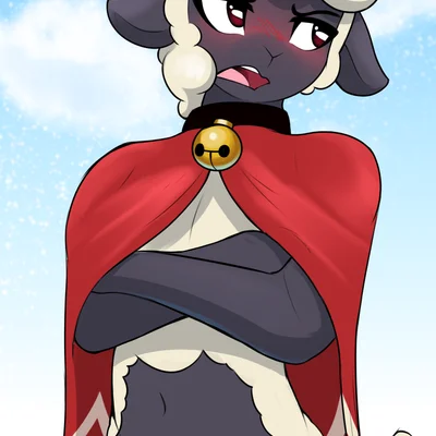 lamb (cult of the lamb), red crown (cult of the lamb) (cult of the lamb, massive monster (studio)) created by czu